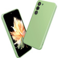 Obal na mobil pre Samsung Galaxy S23 5G, Silicone Lite, zelený