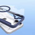 Dux Ducis Obal na mobil pre iPhone 16 Plus, Skin X Pro, MagSafe, tmavomodré