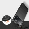 Obal na mobil pre Xiaomi Poco X4 Pro 5G, Carbon, čierne