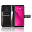 Klapkové puzdro pre T Phone 2 5G, Crazy Horse Wallet, čierne