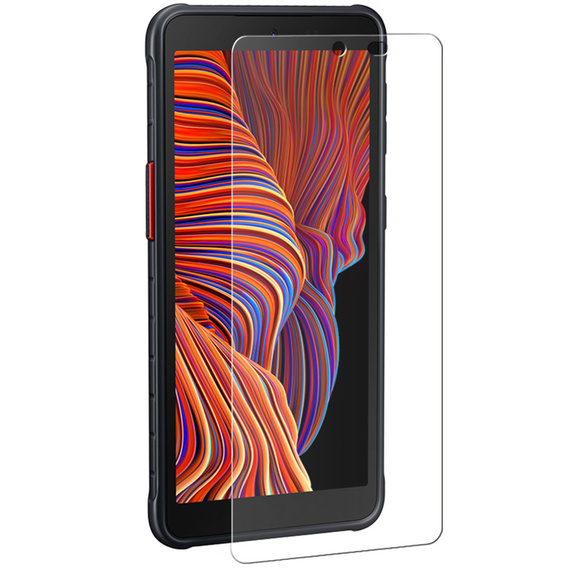 2x tvrdené sklo pre Samsung Galaxy Xcover 5, ERBORD 9H Hard Glass na displeji