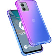 Puzdro pre Motorola Moto G53 5G, Gradient Dropproof, Fialová / modrá