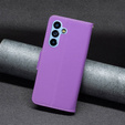 Klapkové puzdro pre Samsung Galaxy A54 5G, Wallet Litchi Magnet, fialové