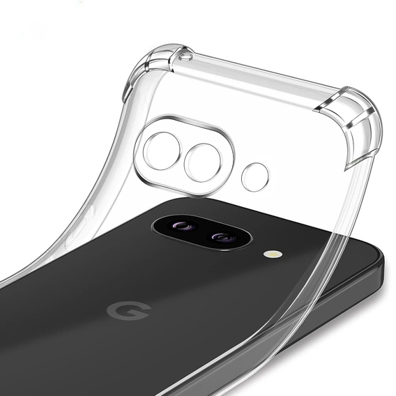 Obal na mobil pre Google Pixel 9A, Dropproof, priehľadné