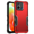 Obrnené puzdro pre Xiaomi Redmi 12C, Dual-Layer, červené