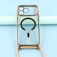 Puzdro Electro MagSafe + šnúrka pre iPhone 17 Pro Max