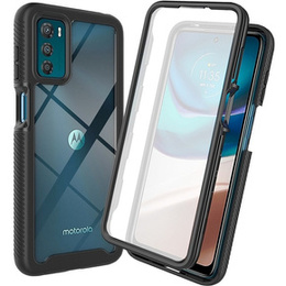 Puzdro pre Motorola Moto G42 4G, Shockproof, s fóliou, čierne