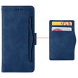 Klapkové puzdro pre T Phone 3 5G, Card Slot, tmavomodré