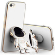 Obal na mobil pre iPhone 6 / 6s, Astronaut, biele