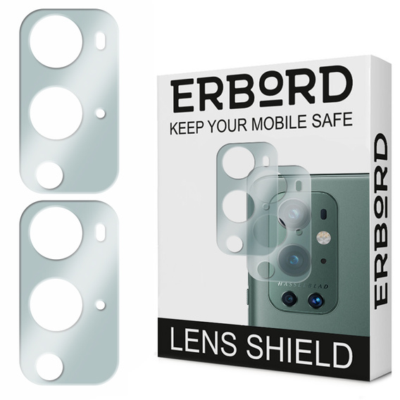 2x tvrdené sklo ERBORD na kameru OnePlus 9 Pro