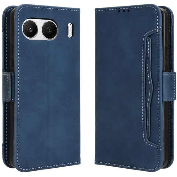 Klapkové puzdro pre OnePlus Nord 4, Card Slot, tmavomodré