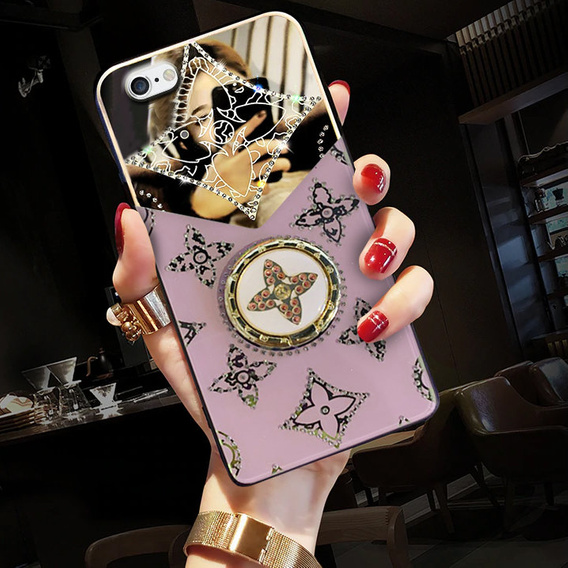 Fashion Obal na mobil pre iPhone 6/6s, fialové