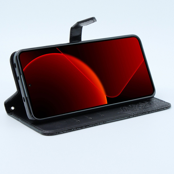 Klapkové puzdro pre Xiaomi 13T / 13T Pro, Mandala, čierne