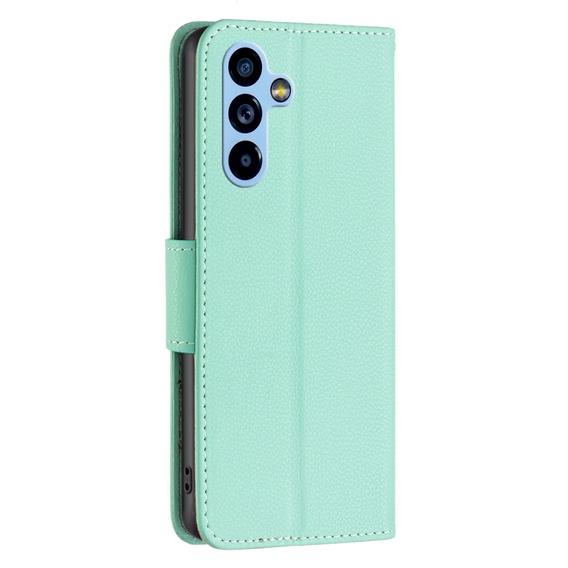 Klapkové puzdro pre Samsung Galaxy A54 5G, Wallet Litchi Magnet, zelený