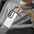 Obal na mobil pre Oppo A80, Fusion Hybrid, transparentné / čierne