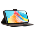 Klapkové puzdro pre Oppo A58 4G, Card Slot, hnedé