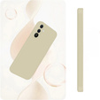 Obal na mobil pre Samsung Galaxy A36 5G, Silicone Lite, béžové