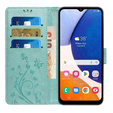 Klapkové puzdro pre Samsung Galaxy A14 4G/5G, Mandala Flower, zelený