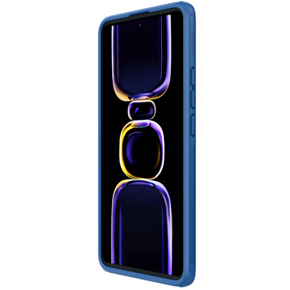 NILLKIN puzdro pre Poco F5 Pro 5G, Super Frosted Shield Case, modré