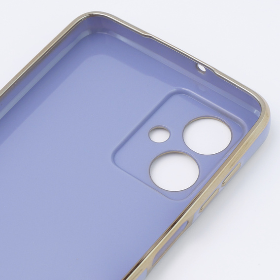 Puzdro pre Motorola Moto G54 5G, Glamour CamShield, modré