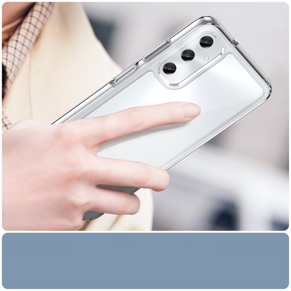 Obal na mobil pre Samsung Galaxy A05s 4G, Fusion Hybrid, priehľadné