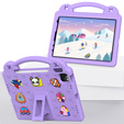 Detské puzdro pre iPad Air 10.9" 2022/2020 (5/4 gen.) / Pro 11" 2022/2021/2020 (4/3/2 gen.), Cute Patterns, so stojanom, fialové