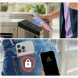 Magnetická peňaženka so stojanom a funkciou NFC SURITCH pre iPhone 16 Pro