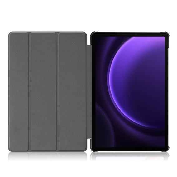Puzdro pre Samsung Galaxy Tab S9 FE, trojskladové, čierne