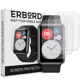 3x ERBORD Hydrogélová fólia pre Huawei Watch Fit