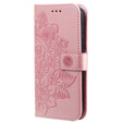 Klapkové puzdro pre Xiaomi Redmi Note 13 Pro 5G, Mandala, ružové rose gold