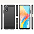 Obal na mobil pre Oppo A38 4G / Oppo A18 4G, Carbon, čierne