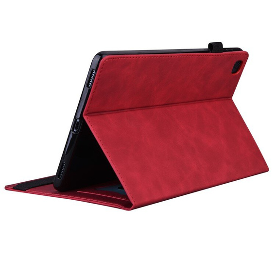 Puzdro pre Lenovo Tab M11, Classic, s priestorom pre stylus, červené