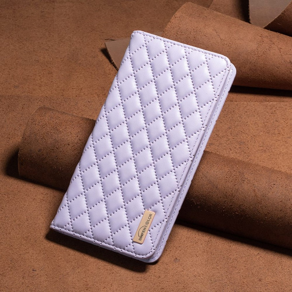 Klapkové puzdro pre Samsung Galaxy A54 5G, Wallet, BINFEN COLOR, fialové