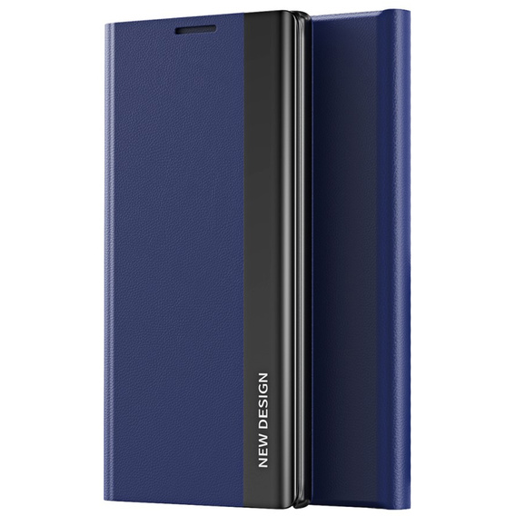 Klapkové puzdro pre Xiaomi 12 / 12X, Side Magnetic, tmavomodré