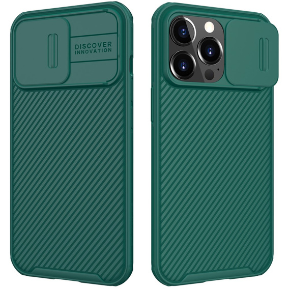 Puzdro pre iPhone 13 Pro, pancierované Nillkin, CamShield Pro, modré