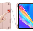 Puzdro pre iPad Pro 12.9" 2022/2021/2020 (6/5/4 gen.), Smart Pencil, so slotom na stylus, ružové