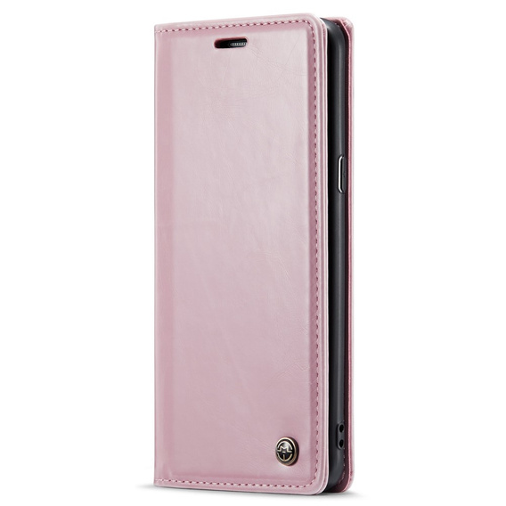 CASEME flipové puzdro pre Samsung Galaxy S8, Waxy Textured, ružové