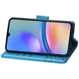 Klapkové puzdro pre Samsung Galaxy A05s, Butterfly, modré