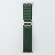 Nylonový remienok pre Apple Watch 1/2/3/4/5/6/7/8/SE/ULTRA 42/44/45/49 mm, zelený
