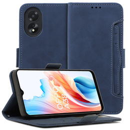 Klapkové puzdro pre Oppo A38 4G / Oppo A18 4G, Card Slot, modré