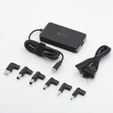 Univerzálny napájací adaptér pre notebook Forcell E856 USB-C 90 W s vymeniteľnými koncovkami