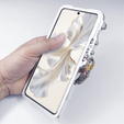 Puzdro pre Xiaomi Redmi Note 13 Pro 4G / Xiaomi Redmi Note 14S / Xiaomi Poco M6 Pro 4G, Aluminium Alloy Bumper, strieborné