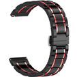 Bransoleta uniwersalna z teleskopem 22mm, Black/Red