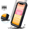 Obrnené puzdro pre iPhone 11, R-JUST, čierne
