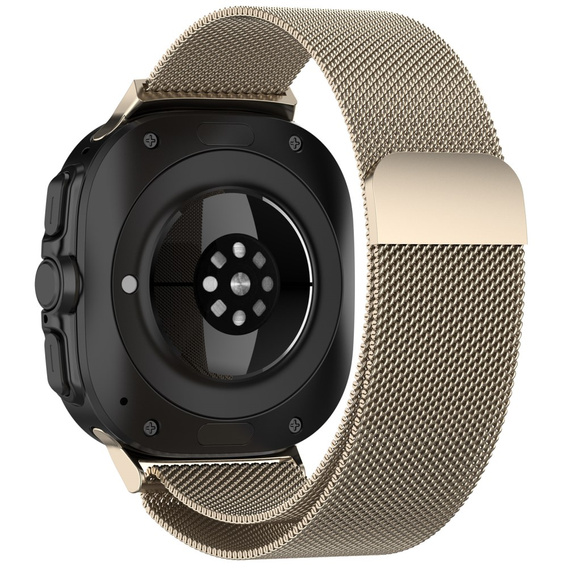 Milánsky náramok pre Samsung Galaxy Watch Ultra 47mm (2025 / 2024), béžový