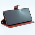 Klapkové puzdro pre Xiaomi 13T / 13T Pro, Crazy Horse Wallet, hnedé