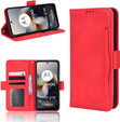 Klapkové puzdro pre Motorola Moto G56 5G, Card Slot, červené