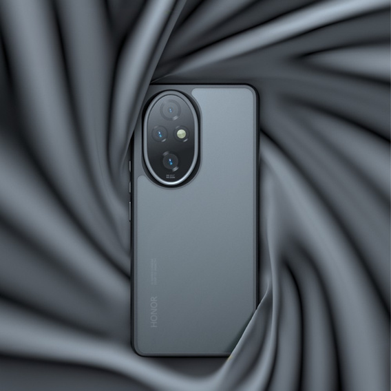 Obal na mobil pre Honor 200 Pro 5G, Fusion Hybrid, transparentné / čierne