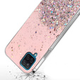 Obal na mobil pre Samsung Galaxy A22 / M22 4G / LTE, Glittery, modré
