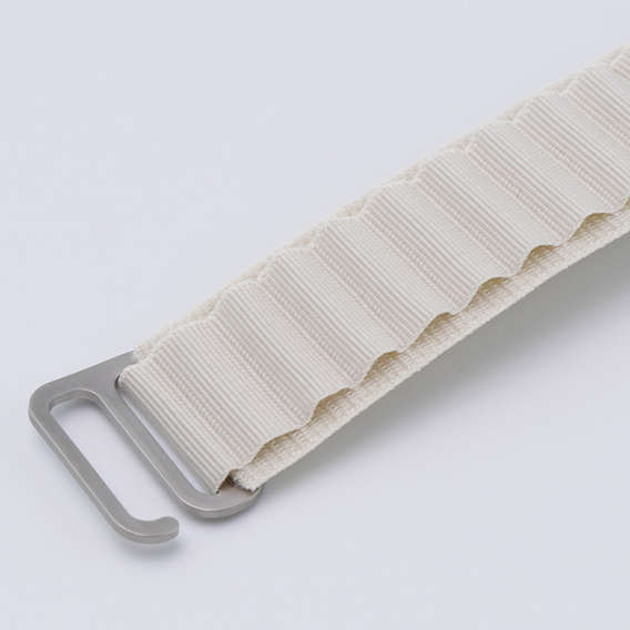 Nylonový remienok pre Apple Watch 1/2/3/4/5/6/7/8/SE/ULTRA 42/44/45/49 mm, béžový